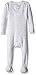 Burt's Bees Baby Baby Boys Sleeper Pajamas, Zip-Front Non-Slip Footie PJs, Organic Cotton