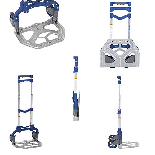 COSCO Compact Aluminum Folding Hand Truck, Blue 1pack Pricepulse