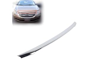 SOSEGA Front Upper Grille Grill Molding Trim Plastic Chrome Replacement For Honda Odyssey 2011 2012 2013 EX, EX-L, LX, Touring, Touring Elite 75105TK8A01