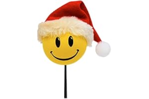 HappyBalls Happy Santa w/Hat Car, Truck, SUV Antenna Topper