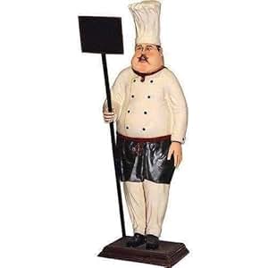 Amazon.com: LM Treasures Chef Pizza Menu Board 8ft Life Size Restaurant