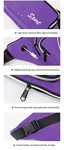 Sport Heuptas Waterdicht Hardlopen Mobiele Telefoon Tas Schoudertas Dames Heren Running Belt Band Tas Telefoontas - voor… - Image 6