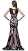 Babyonlinedress® Scoop Neck Mermaid Black lace Applique Evening Prom Dress