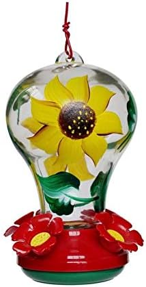 Amazon Com Garden Treasures Glass Hummingbird Feeder Garden