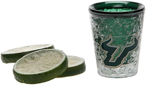 South Florida Bulls 2oz. Full Color Freezer Collector Glass