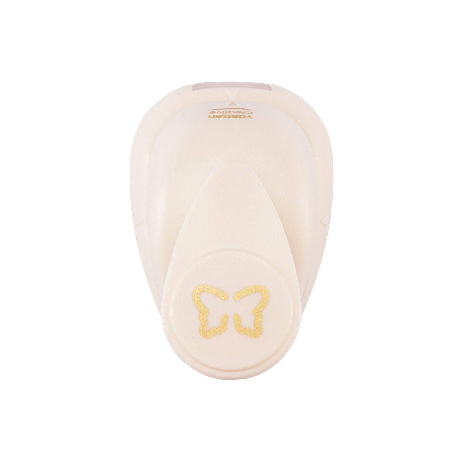 Vaessen Creative Pop-Up Punch - 3D Butterfly - Craft Paper Punch - 1 x 1,5 cm - Circle Cutter for Crafting and Card Making