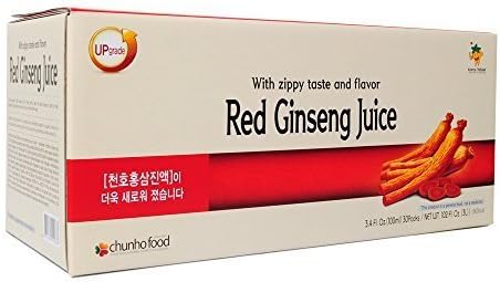 Chunho Food Red Ginseng Juice (Pack of 30) by Chunho Food