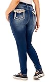 WallFlower Plus Size Luscious Curvy Embellished Skinny Jeans