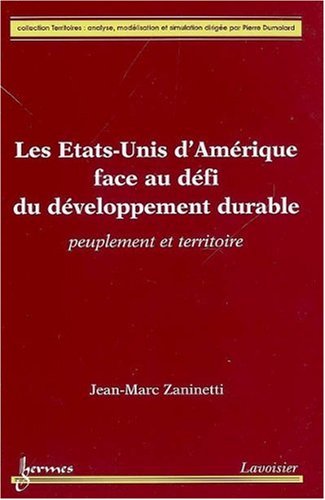 Les  États-Unis d'Amérique face au défi du développement durable