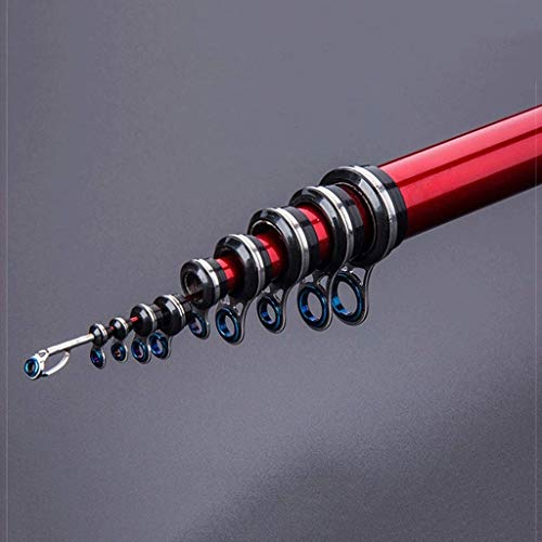 HHYK Rock Angelrute, Carbon Angelrute Hand Sea Dual-Use Qualle Set (2000 Schuss / 3000 Schuss / 4000 Schuss) (Color : 5… – Bild 3
