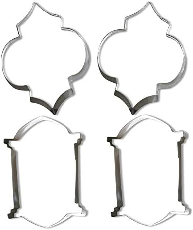 By Robeli Eid Mubarak Ramadan Biscuit Cookie Cutters - Lantern Designs (4 (2 of each))