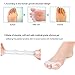 Gel Toe Separator,Bestrice Toe Spacers Rubber Toe Stretchers Used for Sports Activities, Yoga Practice & Running for Men and Women Bunion Pain Relief Toe Straightener Achilles Stretcher (1 pair)