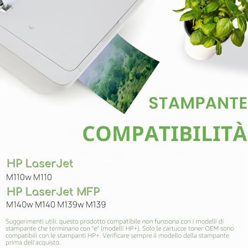 Veson 142A W1420A with Chip Toner Cartridge Compatible for HP 142A W1420A 142X W1420X for HP LaserJet MFP M140w Toner M110w M110 MFP M140 MFP M139w M139 142X W1420X (2 Black)