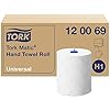 Tork Matic Handdoekrol Wit H1, Advanced, Embossing voor efficiënt drogen, 6 x 150 m rollen, 120069