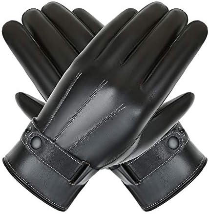スポンサー プロダクト Maneki レザー手袋 タッチパネル対応 滑り止め付き バイクグローブ メンズ 革 ビジネス 防風保温 作業 スマホ対応 アウトドアグローブ 防寒 Seal限定商品 自転車 裏起毛 防水