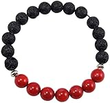 Volcanic natural lava yoga meditation healing wrist