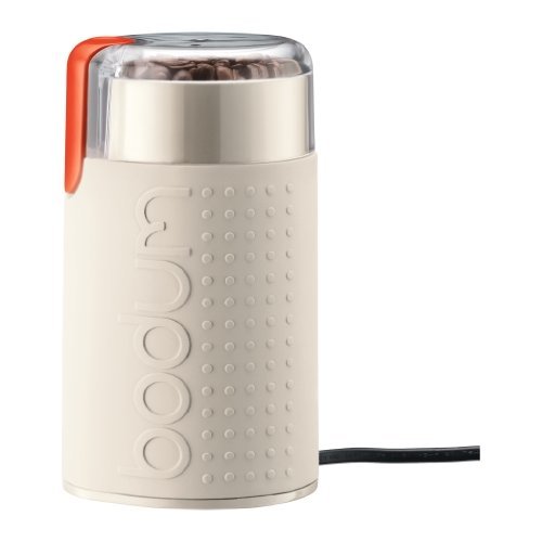 Bodum 11160-913 Bistro Electric Blade Coffee Grinder - Off White