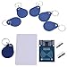 IZOKEE RFID Kit, MFRC RC522 RFID-RC522 RF IC Card Reader Sensor Module with S50 13.56MHz RFID Smart Card and Key Ring for Arduino Raspberry Pi Mifare, 5pcs Extra Key Rings as Gift (1 Set)