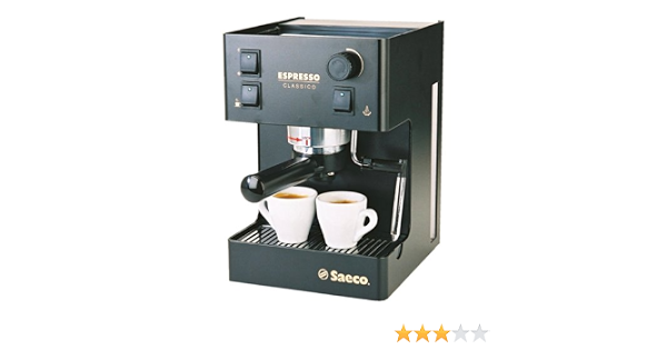 Saeco Classico in Black Espresso and 