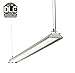 HyperSelect Utility LED Shop Light, 4FT Integrated LED Fixture Garage Light, DLC 4.2 Premium Qualified, 35W (100W Eq.), 3800 Lumens, 4000K (Daylight Glow), Frosted Cover, Corded-electric