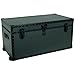 Seward Trunk Garrison Oversized Footlocker Trunk, Olive Drab Green, 31-inch (SWD5531-31)