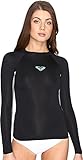 Roxy Junior's XY Long Sleeve Rash Guard, Anthracite