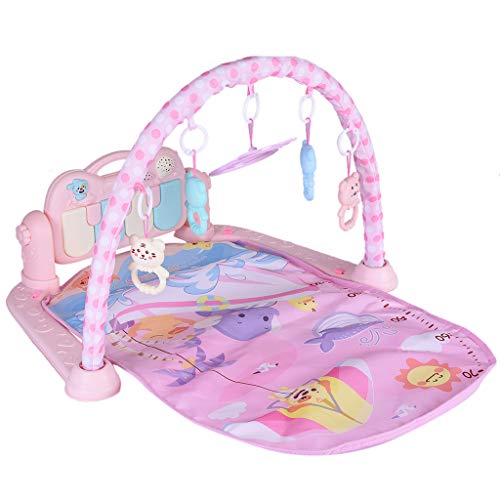 Baby Activity Play Gym Kick and Play Newborn Toy with Piano for Baby Play Mat Activity Toys for Baby Boy Girl Newborn Gift Fitness Frame Game Pad Activity Fitness Blanket - Thumbnail 7