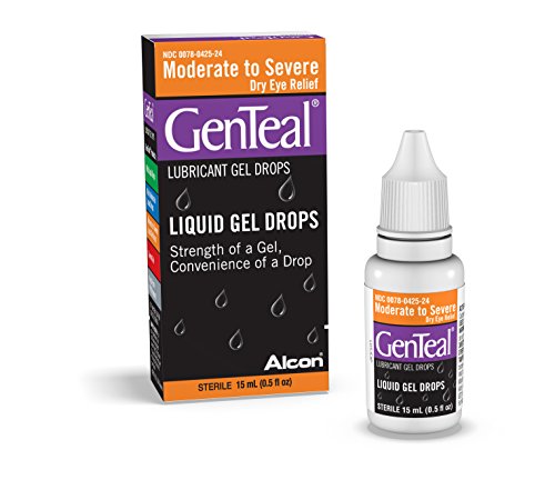 Alcon GenTeal Gel Drops Moderate to Severe, 15ml, 0.5 Ounce (PACK OF 1)
