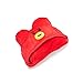 BT21 Official Merchandise by Line Friends - TATA Character Hooded Throw Blanket for Indoor/Outdoor, Red