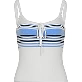 YHUCTRE 2025 Summer Women Two Piece Outfits Sets Women Vest Pants Set Sleeveless Top Loose Drawstring Waist Pants