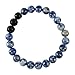 Mana Vibes Designed Lava Rock and Blue Sodalite Essential Oil Diffuser Bracelet, Essential Oil Jewelry