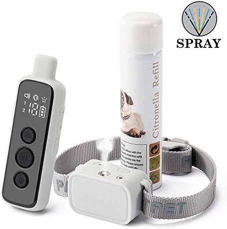 spray dog training collars