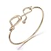 NOUMANDA Easy Open Crystal Medicine Stethoscope Bangle Bracelet for Doctor Nurse Gifts