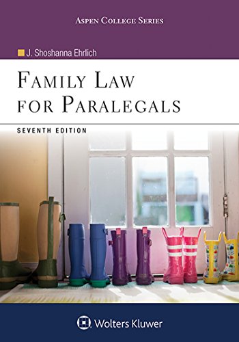 Family Law for Paralegals (Aspen College Series)