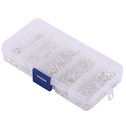 ALISSA AWT Choice Jewelry Starter Making Tool Kit Handmade Accessories Head Pins Ear Wire Hooks Lobster Clasp Chain Beads Box