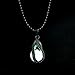 1 X Newly Fashion Teardrop Necklace - Glow in the Dark Pendant