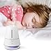 Innoo Tech IN10-C001 Ultrasonic Cool Table Lamp Humidifiers | Automatic Shut-Off | Night Light Function | 360 Degree Rotatable Mist Outlets | 2.0L, White