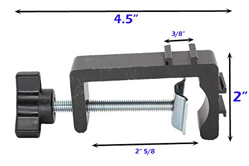 LEDupdates C-Clamp for Trade Show LED Light Popup Booth Exhibit Back Drop Panel Display Light - Thumbnail 2