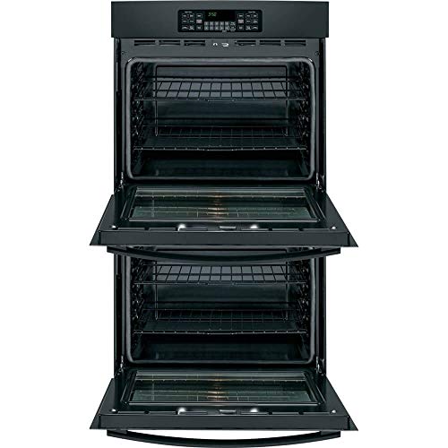 GE JT3500DFBB 30" Black Electric Double Wall Oven (Certified Refurbished)