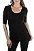 ToBeInStyle Women's Classic Loose Knit Tee - Black - Small