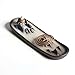 Ceramic Mountain Peak Boat Style Multifunction Incense Burner Stick Backflow Incense Holder Clay Incense Ash Catcher Home Decor