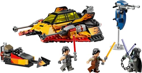 LEGO Star Wars The Force Burner Snowspeeder – Spielzeug zum Bauen und Sammeln mit 3 Minifiguren mit Lichtschwertern & Speederbike - Geschenk für Jungen ab 7 Jahren & Rebuild The Galaxy Fans - 75414 9