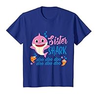 Kids Baby Shark Shirt Sister - Sister Shark Tee - Doo Doo