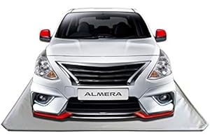 Floor Defender Garage Containment Mats (Car Size 7'9" x 18') | Floor Mat - Keeps Your Garage Clean by Catching Grease, Oil, M