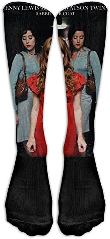 SADDFAWW Jenny Lewis With The Watson Twins Rabbit Fur Coat Women Tube Knee Thigh High Stockings Cosplay Socks