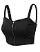 J.TOMSON Womens sleeveless Strappy Bustier Crop Tank Bralette Top