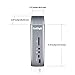 CalDigit TS3 Plus Thunderbolt 3 Dock - 85W Charging, 7X USB 3.1 Ports, USB-C Gen 2, DisplayPort, UHS-II SD Card Slot, LAN, Optical Out, for 2016+ MacBook Pro & PC (Space Gray - 2.0m/6.5ft Cable)