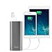 IVIC 16000mAh High Capacity Power Bank Portable External Battery Charger Pack [Dual USB Output] for Cell Phones & Tablets(Black)