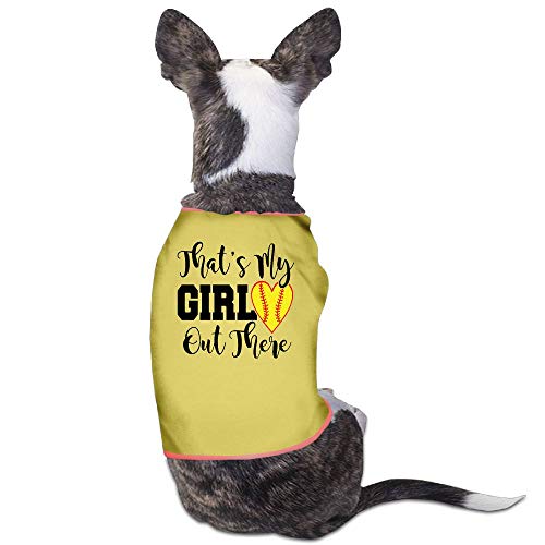 Nicokee Puppy Dogs Shirts CostumeThere Softball Pets Clothing Warm Vest T-Shirt Small