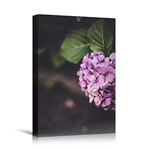 signwin Canvas Wall Art Purple Petal Close Up...